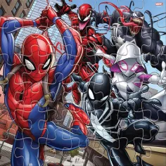 Luna: 42-elementowa kolorowanka puzzle ze Spider-Manem zdjęcie 2