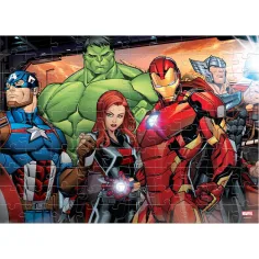 Luna: Avengers 2 w 1 kolorowanka puzzle 100 elementów zdjęcie 2
