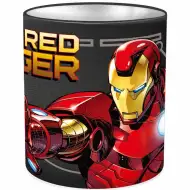 Luna: Avengers cylindryczny metalowy pojemnik na przybory biurowe 10x11cm