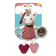 Luna: Bebé Pal – Jednorożec pluszowy dla niemowląt z gryzakiem