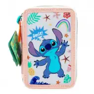 Luna: Disney Lilo i Stitch dwupoziomowy piórnik z wyposażeniem
