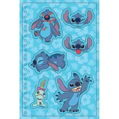 Luna: Disney Stitch Mega zeszyt z naklejkami zdjęcie 2