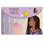 Luna: Disney Wish – Teczka na dokumenty z zatrzaskiem, z tworzywa sztucznego, w formacie A4