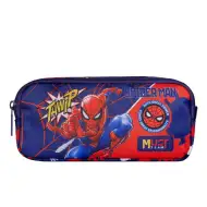 Luna: Dwupoziomowy, cylindryczny piórnik Team Spider-Man 21x6x9 cm