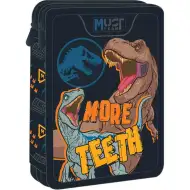 Luna: Dwupoziomowy piórnik z wyposażeniem Jurassic – More Teeth