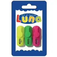 Luna: Kolorowy mini zestaw markerów 3 sztuki