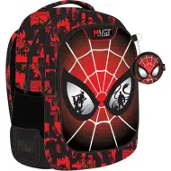 Luna: Konieczny zespół Spider-Man zaokrąglony plecak z 3 przegrodami 32x18x43 cm