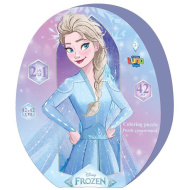 Luna: Kraina Lodu 2 – kolorowanka puzzle 42 elementy, siostry