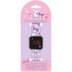 Luna: Kuromi zegarek LED