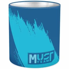 Luna: Must - Cylindryczny metalowy pojemnik na przybory do pisania na biurko 10x11 cm zdjęcie 4
