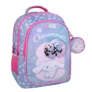 Luna: Must Team Cinnamoroll balony zaokrąglony 3-komorowy plecak szkolny, plecak 32x18x43 cm