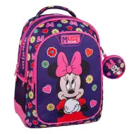 Luna: Must Team Disney plecak z Myszką Minnie, zaokrąglony, 3 komory, 32x18x43 cm