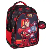 Luna: Owalny plecak Must Team Iron Man z 3 przegrodami, 32x18x43 cm