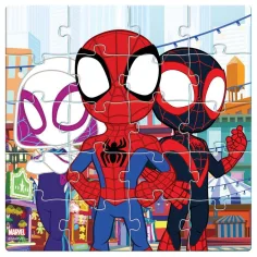 Luna: Puzzle magnetyczne 3x20 elementów z motywem Spidey i przyjaciół zdjęcie 4