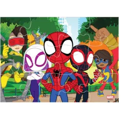 Luna: Spidey 4 w 1 puzzle 12-15-20-24 elementów zdjęcie 3
