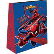 Luna: Torebka prezentowa z motywem Spider-Mana, w dwóch wariantach, 1 szt. 18x23x11 cm