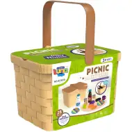 Luna: Zestaw do pikniku w koszyku, 25 elementów