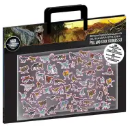 Luna: Zestaw naklejek Jurassic World z 140 naklejkami i 4 tapetami