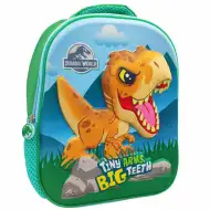 Luna: zaokrąglony plecak szkolny Jurassic World 3D, plecak 26x10x32 cm