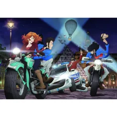 Lupin III - Paryski pościg 1000-elementowe puzzle - Clementoni zdjęcie 2