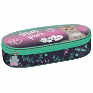 MLF Kitty Party owalny piórnik z kotami PC01 23x9,5x6 cm