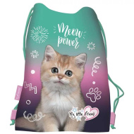 MLF Kitty Party worek gimnastyczny, worek sportowy z kotkami 34x43 cm