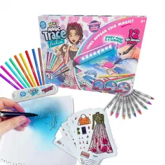 Magic Trace Studio: Olśniewające rysowanie - kreatywny zestaw do zabawy z modą zdjęcie 2