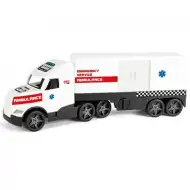 Magic Truck: Ciężarówka ratunkowa z fluorescencyjnymi lampami 81cm - Wader
