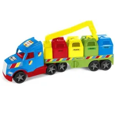 Magic Truck: Seletywny śmieciarka 80cm - Wader zdjęcie 3