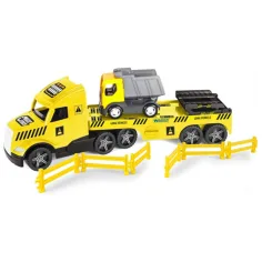Magic Truck Technic ciężarówka z wywrotką 79 cm - Wader zdjęcie 2