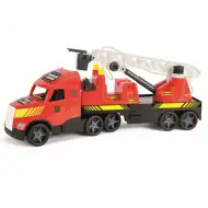 Magic Truck: Wóz strażacki z fluorescencyjnymi lampami 81cm - Wader