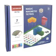 Magnetyczna gra logiczna z 40 kartami