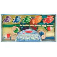 Magnetyczne łowienie ryb z numerami, drewniana zabawka edukacyjna - Melissa &amp; Doug