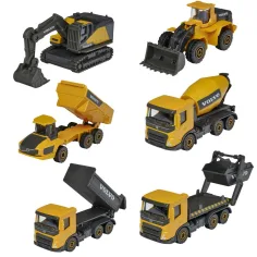 Majorette: Maszyny budowlane Volvo w różnych wariantach, 1 sztuka - Simba Toys zdjęcie 2