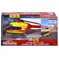 Majorette: helikopter ratunkowy Airbus H135 ze światłem i dźwiękiem - Simba Toys