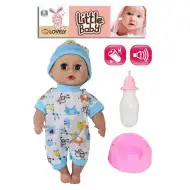 Małe dziecko z butelką i nocnikiem 30 cm.