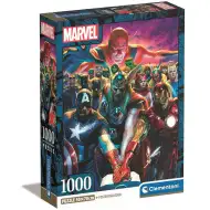 Marvel: Avengers 1000-elementowe kompaktowe puzzle 50x70 cm - Clementoni