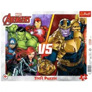 Marvel Avengers 24-elementowa ramkowa układanka - Trefl