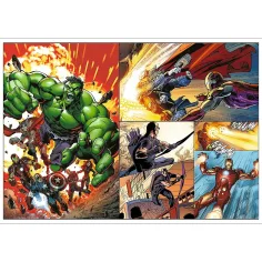 Marvel: Avengers 4x250-elementowe puzzle - Trefl zdjęcie 3
