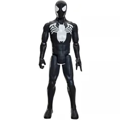 Marvel Avengers: Seria Titan - Spider-Man w czarnym stroju, figurka 30 cm - Hasbro zdjęcie 2