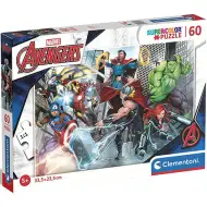 Marvel: Avengers Supercolor puzzle 60 elementów - Clementoni