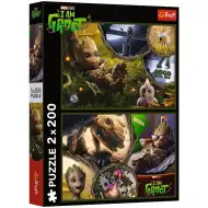 Marvel: Jestem Groot 2x200 elementów puzzle - Trefl