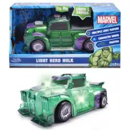 Marvel: Lekki Bohater Hulk pojazd z efektami świetlnymi i dźwiękowymi - Jada Toys