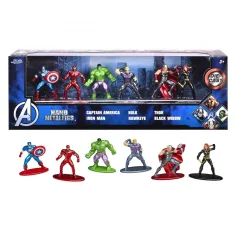 Marvel: Metalfigs Nano Avengers zestaw metalowych figurek 6 sztuk - Simba Toys zdjęcie 2