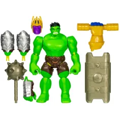 Marvel Mix Mashers: Figurka Avengers Hulk z akcesoriami - Hasbro zdjęcie 2