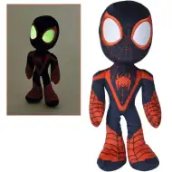 Marvel: Niesamowici Przyjaciele - Pluszowa figurka Spider-Man Miles Morales z świecącymi w ciemności oczami 25 cm