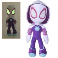 Marvel: Niesamowici przyjaciele - Pluszowa figurka Ghost Spider z świecącymi w ciemności oczami 25 cm