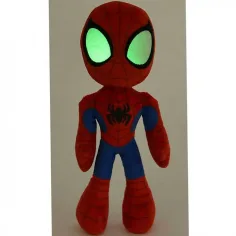 Marvel: Niesamowici przyjaciele - Spider-Man Pająk pluszowy z świecącymi w ciemności oczami 25 cm zdjęcie 3
