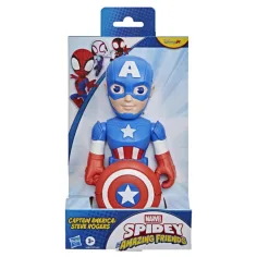 Marvel Póki i jego wspaniali przyjaciele Kapitan Ameryka Supersized figurka - Hasbro