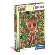 Marvel Strażnicy Galaktyki Groot 104-elementowe supercolor puzzle - Clementoni
